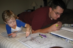 October 2008 - Working with Dad
